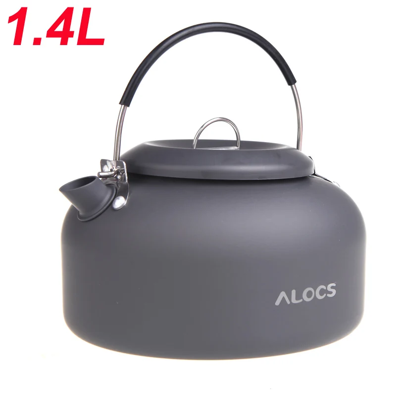 ALOCS новая походная посуда, чайник, чайник для пикника, чайник, кофе, Алюминиевый горшок, походный военный чайник