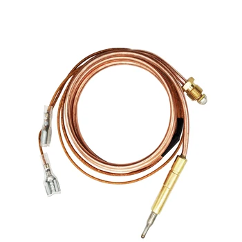 

Gas fryer cooktop spilt temperature sensor thermocouple wire with 6.3mm flat terminals SMT-RDO014
