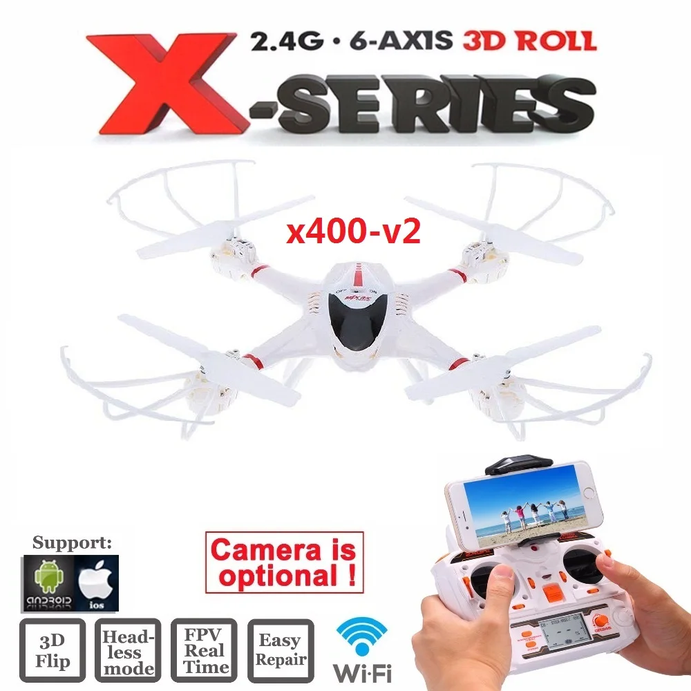 Buy Cheap Newest MJX R/C Technic X400-V2 RC Quadcopter rc Drones 2.4G Helicopters with / without C4005 WIFI FPV HD Camera VS X600 x5sw