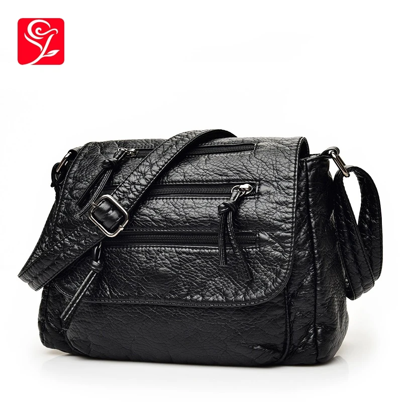

Famous Brand Fashion Soft Leather Shoulder Bags Female Crossbody Bag Portable Women Messenger Bag Tote Ladies Handbag Bolsas