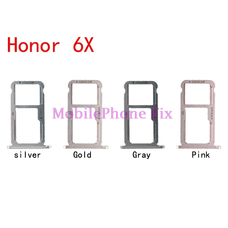 Sim+SD Card Tray For Huawei Honor 6X, Mate 9 Lite, GR5 2017 Card Tray