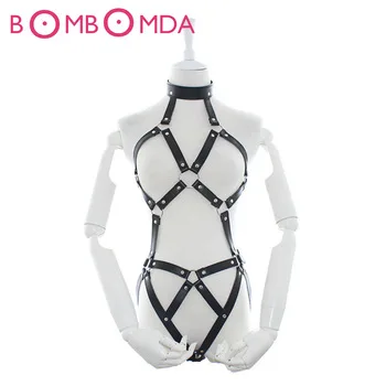 Sex Tools For Sale Leather Adult Sex Bandage Toys BDSM Fetish Bondage Harness Set Sex Slave Products Sex Toys For Women Men O2