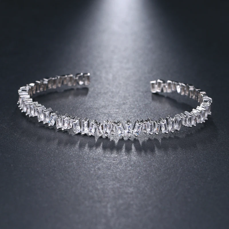 Bangle Bracelet EMMAYA Gold Color AAA Cz Beads Cuff Bracelets Women Fashion Jewelry Pulseiras bangle bracelet beaded bracelet crystal bracelets bead bracelet zircon bracelet zirconia bangle