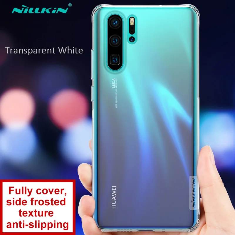 Nillkin натуральный прозрачный чехол для huawei P30 Pro Lite Мягкий ТПУ чехол