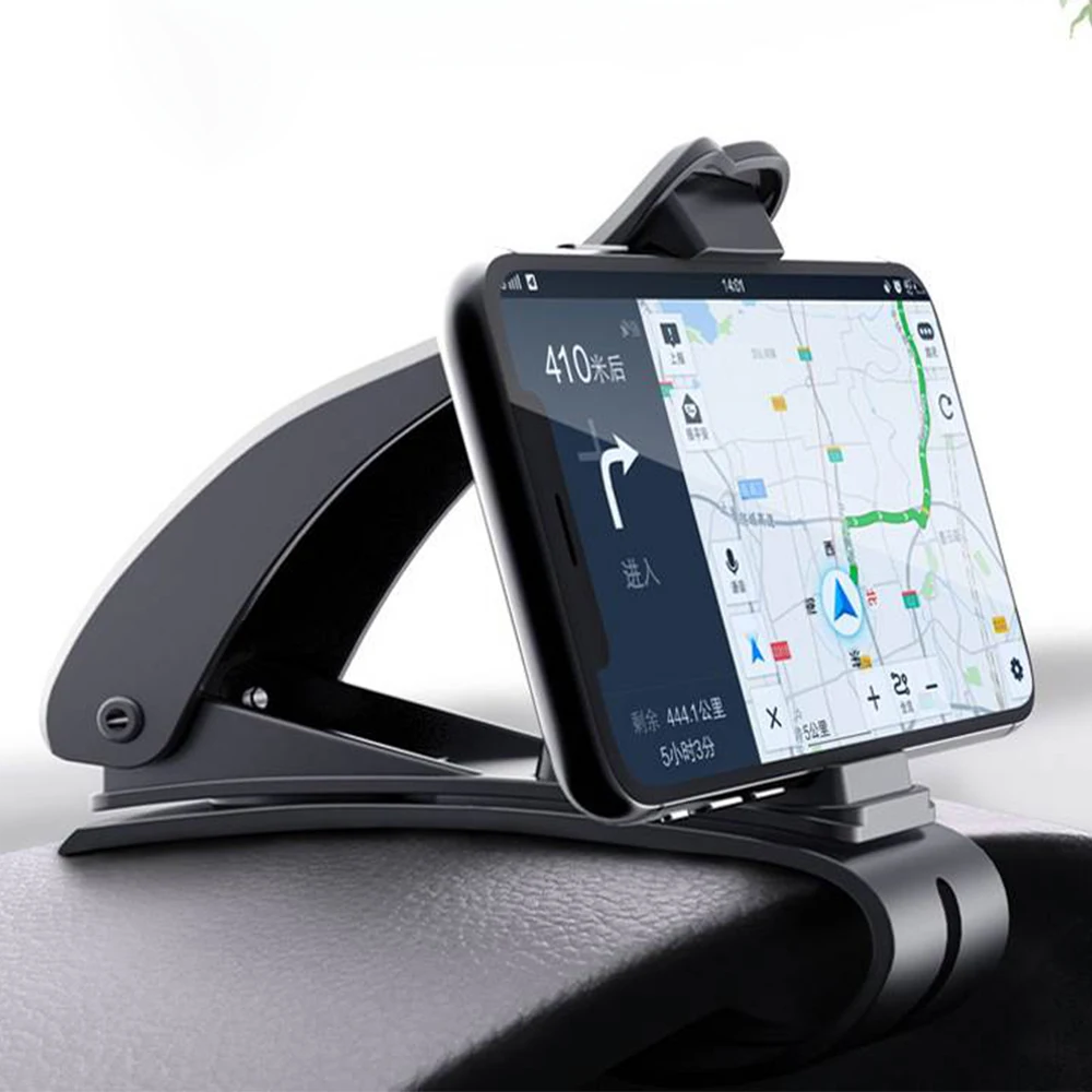 

NICNCNC Dashboard Car Phone Holder 360 Degree Mobile Phone Stand Holder Black 94mm/3.7 inch