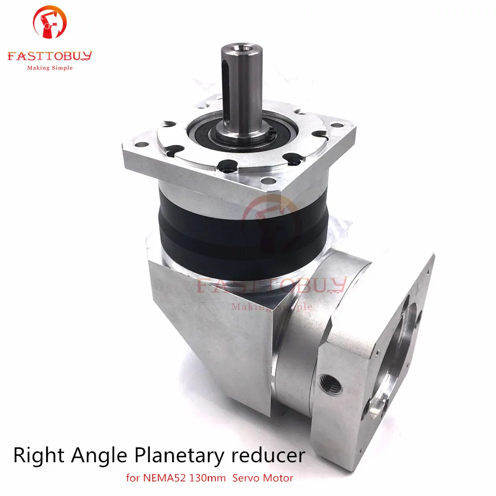 Входное отверстие 22 мм 10 arcm соотношение скорости 4/5/7/10:1 прямоугольный планетарный редуктор 130 мм Серводвигатель редуктор для NEMA52 серводвигателя
