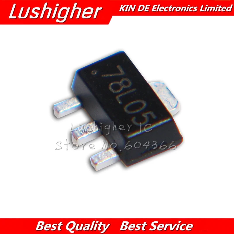 

1000 шт. 78L05 SOT89 SMD Triode новый оригинальный