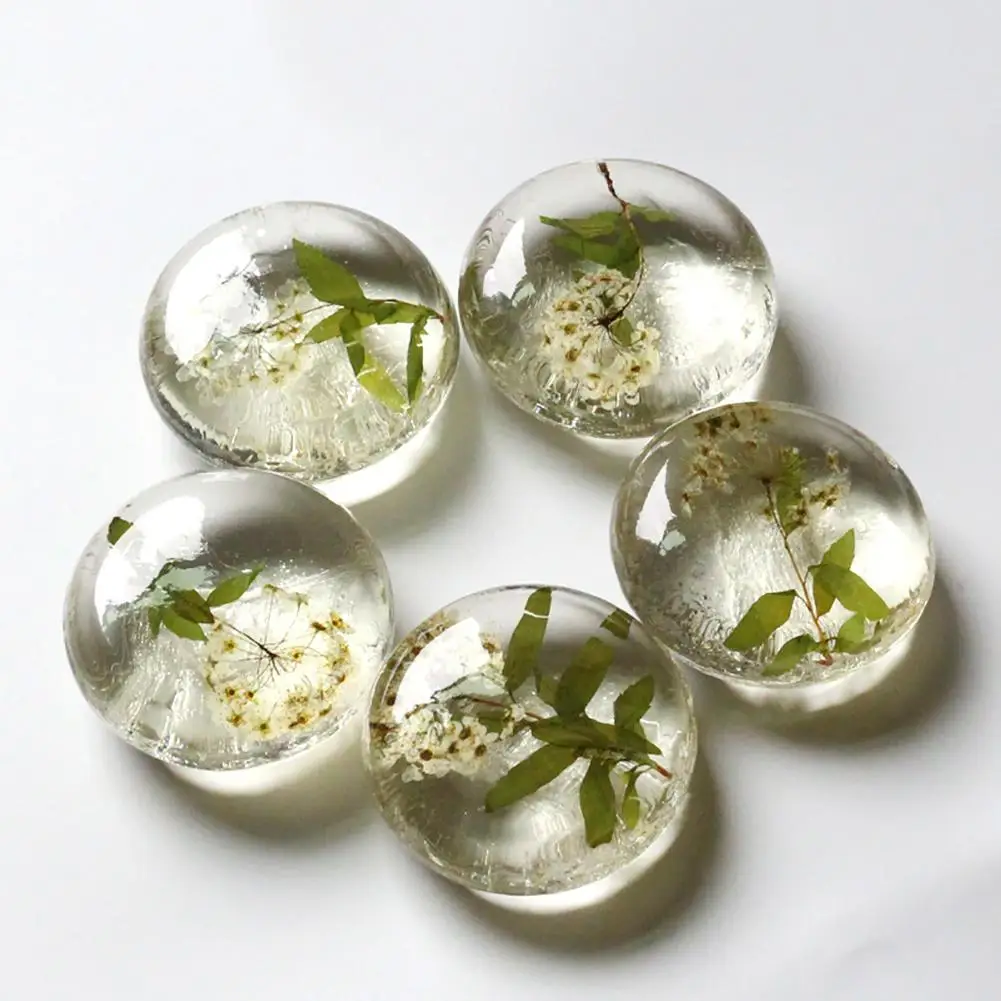 

New Transparent Natural Flower PH5.5 Mild Amino Acid Moisturizing Facial Cleansing Handmade Soap