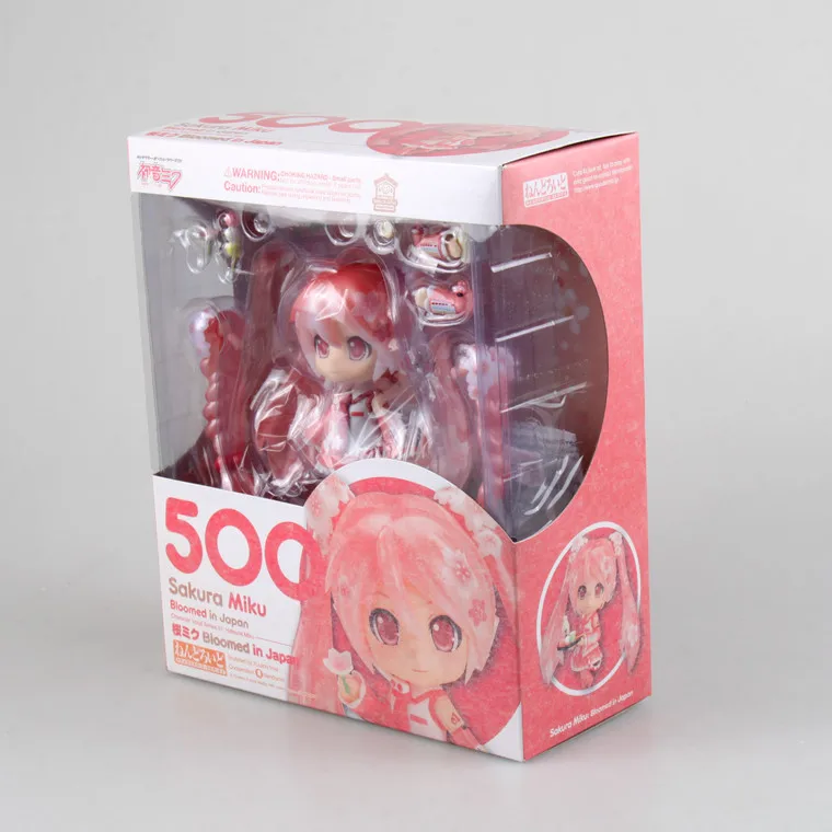 Nendoroid 500 Hatsune Miku Sakura Miku Bloomed In Japan PVC Figure New In Box