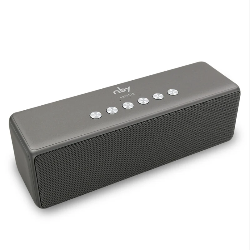 Bluetooth колонка nby 5510 портативный беспроводной сабвуфер водонепроницаемая
