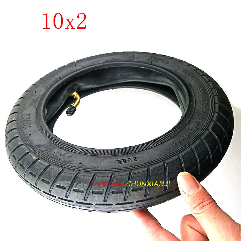 10X2 Wheel Pneumatic Tire 10 Inch Inner Tube for  M365 Electric Scooter