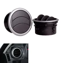 Авто приборной панели автомобиля боковой выход воздуха вентиляционное отверстие AC дефлектор выхода крышка отделка пластик для Suzuki SWIFT SX4 2005-2013 стайлинга автомобилей