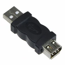 USB 2,0 A штекер к Firewire IEEE 1394 6 P гнездовой адаптер конвертер разъем F/M