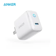 Anker USB C настенное зарядное устройство, 15 Вт PowerPort C 1 type C зарядное устройство, супер компактный светодиодный индикатор, для iPhone, iPad Pro, Galaxy, Pixel и т. Д