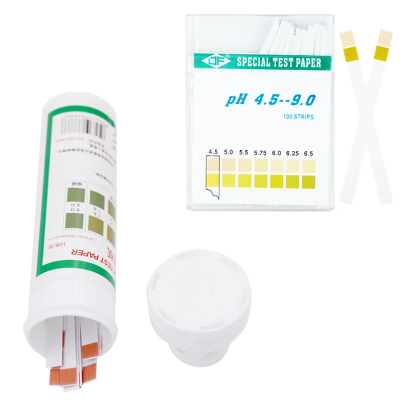 New combination 4.5 9.0 two color precision PH human acid test paper