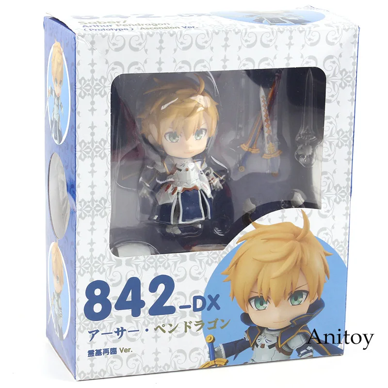 Nendoroid Fate/прототип сабля Arthur Pendragon аниме 842-DX Ascension Ver. ПВХ Fate фигурка Коллекционная модель игрушки