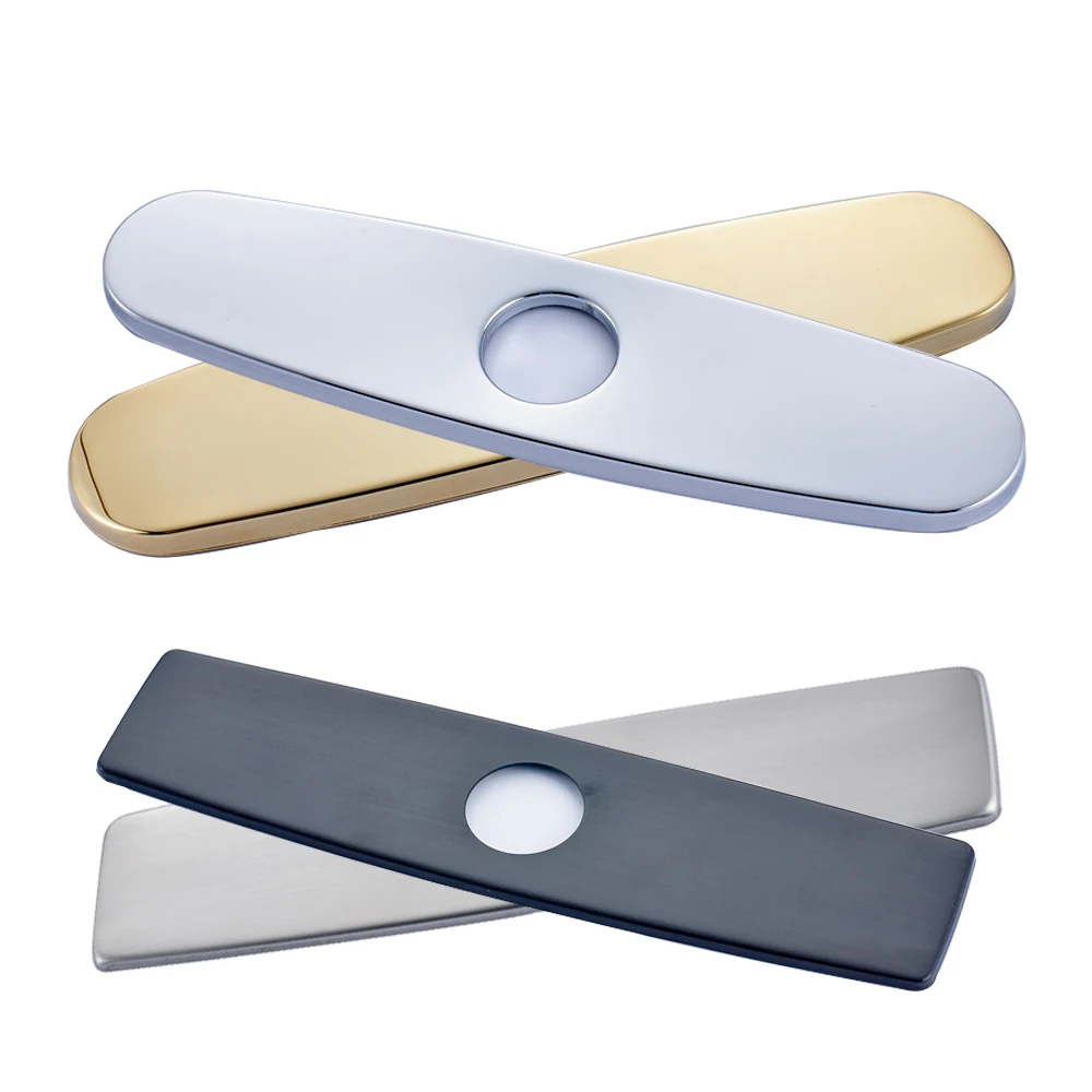 Wholesale and Retail Solid Brass Oil Rubbed Bronze Bathroom & Kitchen Sink Faucet Accessories 10 inch Cover Plate Wholesale and Retail Solid Brass Oil Rubbed Bronze Bathroom & Kitchen Sink Faucet Accessories 10 inch Cover Plate