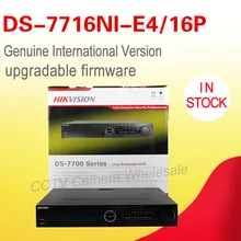 In stock original English version NVR kit DS-7716NI-E4/16P 4SATA and 16 POE interfaces POE alarm NVR 16 Channels
