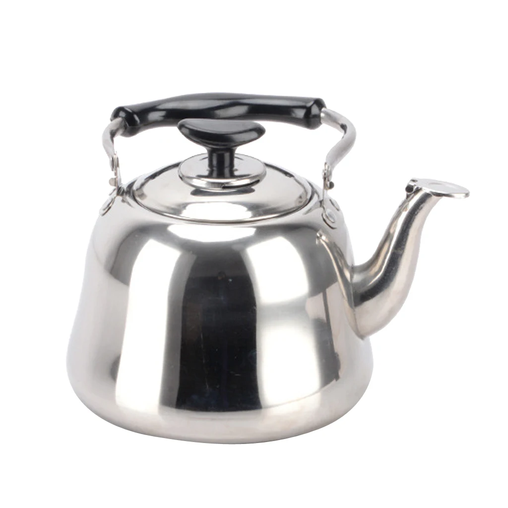 Stainless Steel Whistling Kettle Teakettle Fast Boil Teapot with Infuser 1L 2L 3L