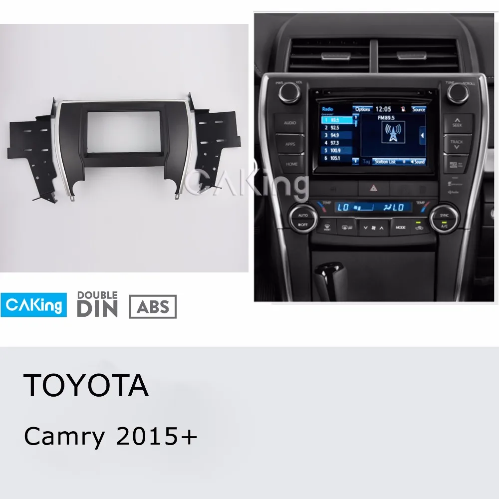Автомобильная Радио панель для Toyota Camry+(США-версия) приборная пластина для установки приборная пластина рамка адаптер консоль крышка отделка