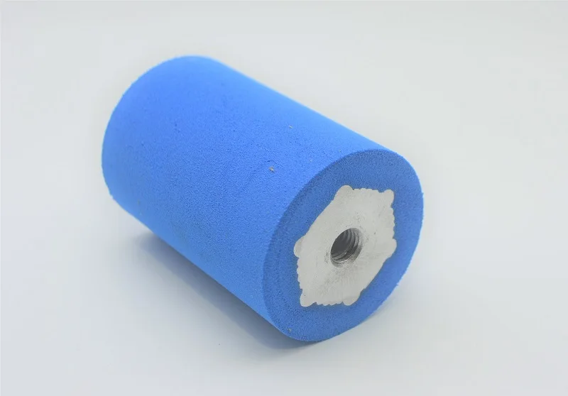 New 1Pcs M10 woodworking sponge wheel USE FOR Angle grinder , Grinding