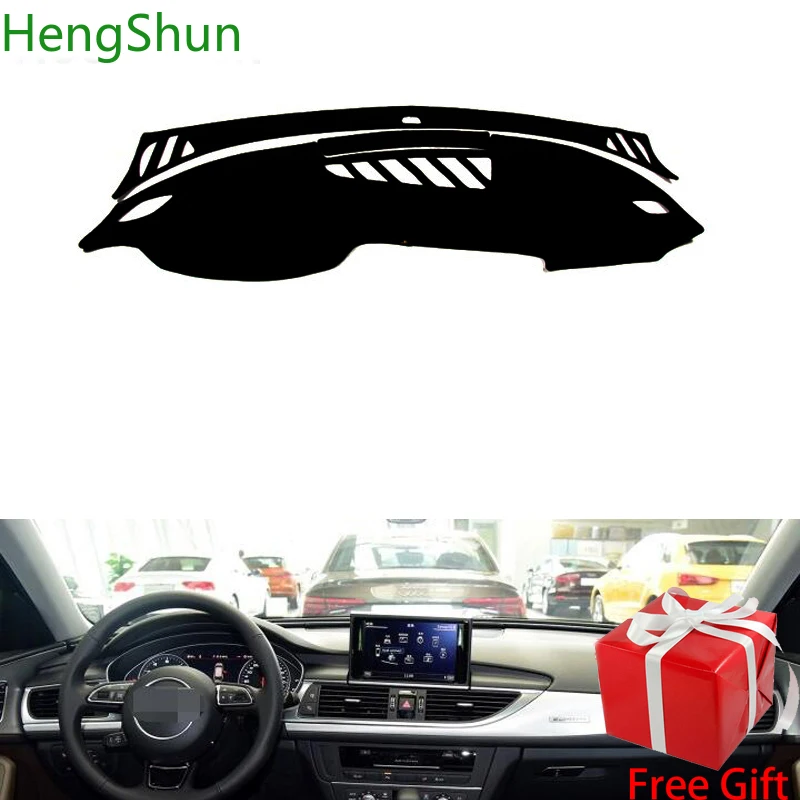Для AUDI A6 A6L 2012 2013 2014 2015-2018 автомобильный Стайлинг коврик для приборной панели