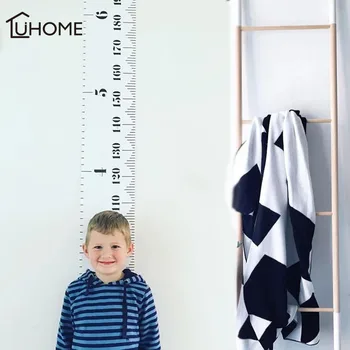 

Wooden Wall Hanging Baby Child Kids Growth Chart Height Measure Ruler Wall Sticker for Kids Children Room Home Decoration Art