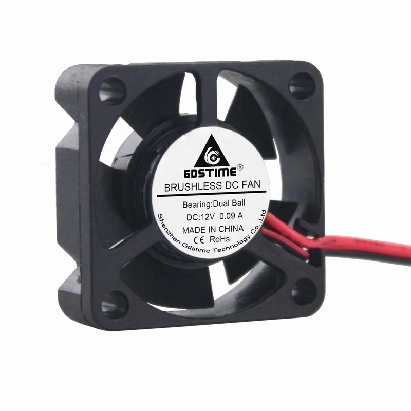 Gdstime 12V 3 см 30mm x 10mm два шариковых подшипника XH2.5 2Pin маленький Бесщеточный