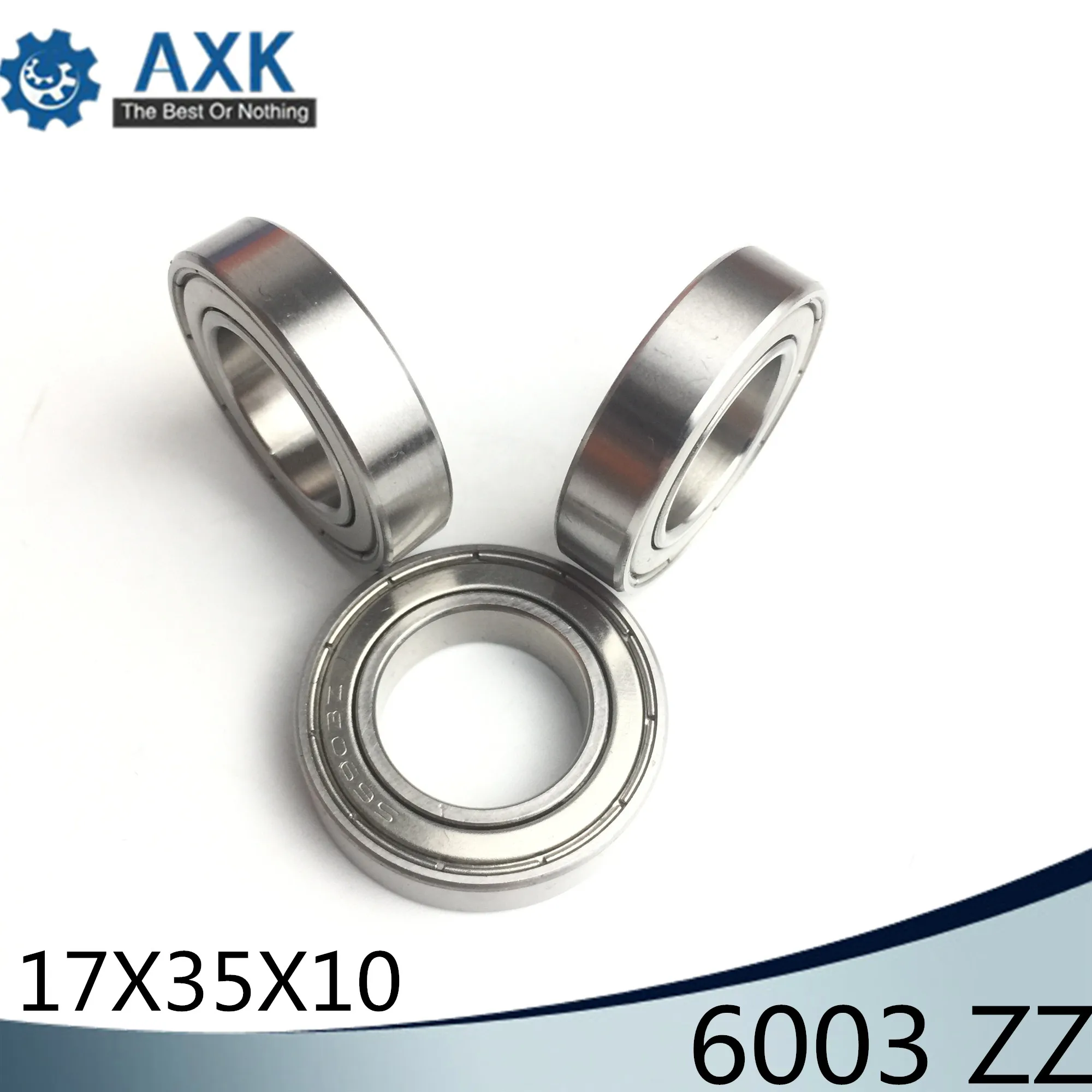 6003ZZ Bearing 17*35*10 mm ABEC-3 ( 6 PCS ) For Blower Vacuums Saw Trimmer Deep Groove 6003 Z ZZ Ball Bearings 6003Z