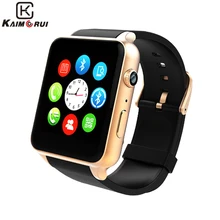 Kaimorui Bluetooth Smart Watch Heart Rate Sleep Monitor Support TF/SIM Card Smartwatch for iPhone and Android Smart Watches