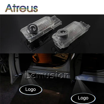

Atreus 2X LED Courtesy Lamp Car Door Welcome Light For Mercedes R W215 W164 R300 R350 ML300 ML350 ML400 GL X164 Benz Accessories