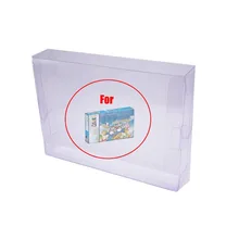 H 100 шт. прозрачный синий игровой протектор картриджа коробки рукава Чехлы для Gameboy Advance Coor GBA GBC картридж коробка