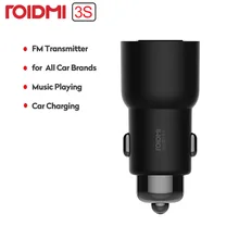Xiaomi Original ROIDMI 3S Bluetooth Car Charger 5V 3.4A Smart APP Car Charger Music FM Player For iOS & Android Quick charger Xiaomi Original ROIDMI 3S Bluetooth Car Charger 5V 3.4A Smart APP Car Charger Music FM Player For iOS & Android Quick charger