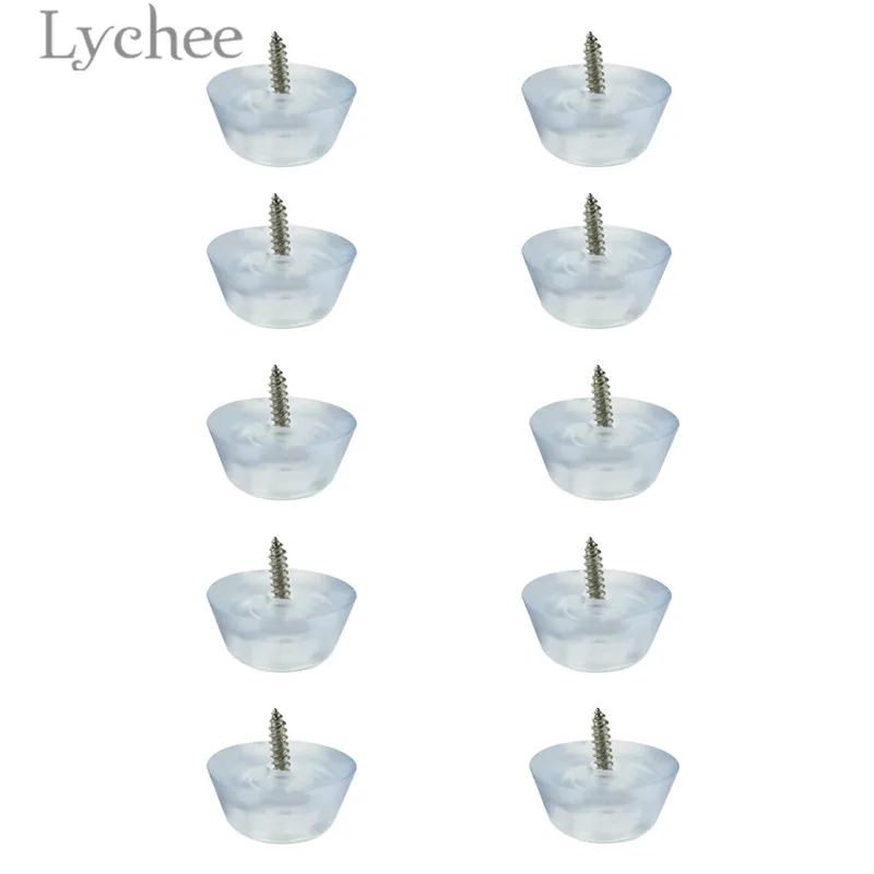 Lychee 10 шт мебельные ножки для диванов резиновые защитные накладки стула товары