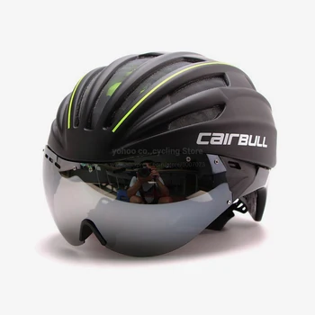 

Cairbull 3 Lens Cycling Helmet Goggles Integrally-molded Bicycle Helmet 20~28 Vents Racing Road Bike Helmet Casco Ciclismo