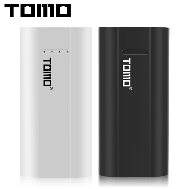 

TOMO P2 USB Battery Charger Smart DIY Mobile Power Bank Case Support Dual 18650 Batteries and Dual Outputs for Smartphone