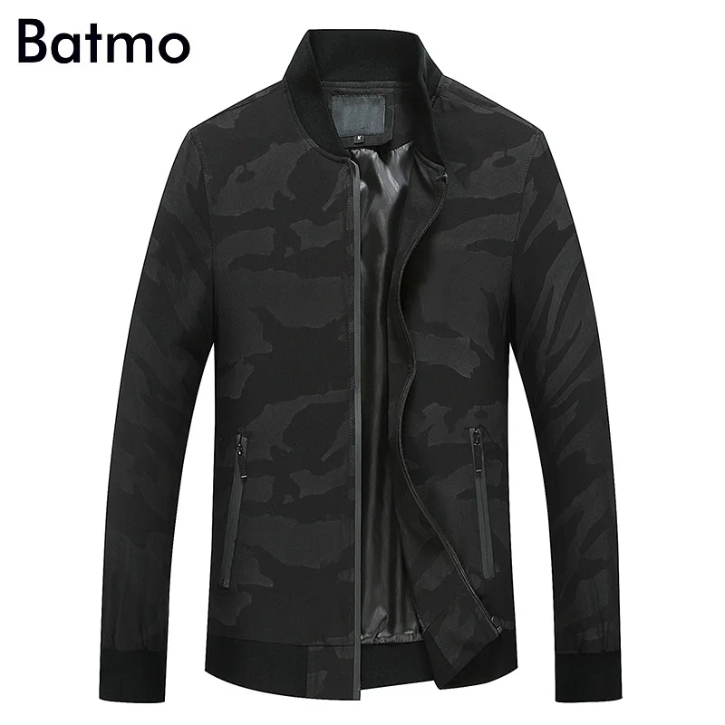 

Batmo 2018 new arrival spring high quality camouflage casual jackets men,men's thin jackets plus-size M to XXXL 6705