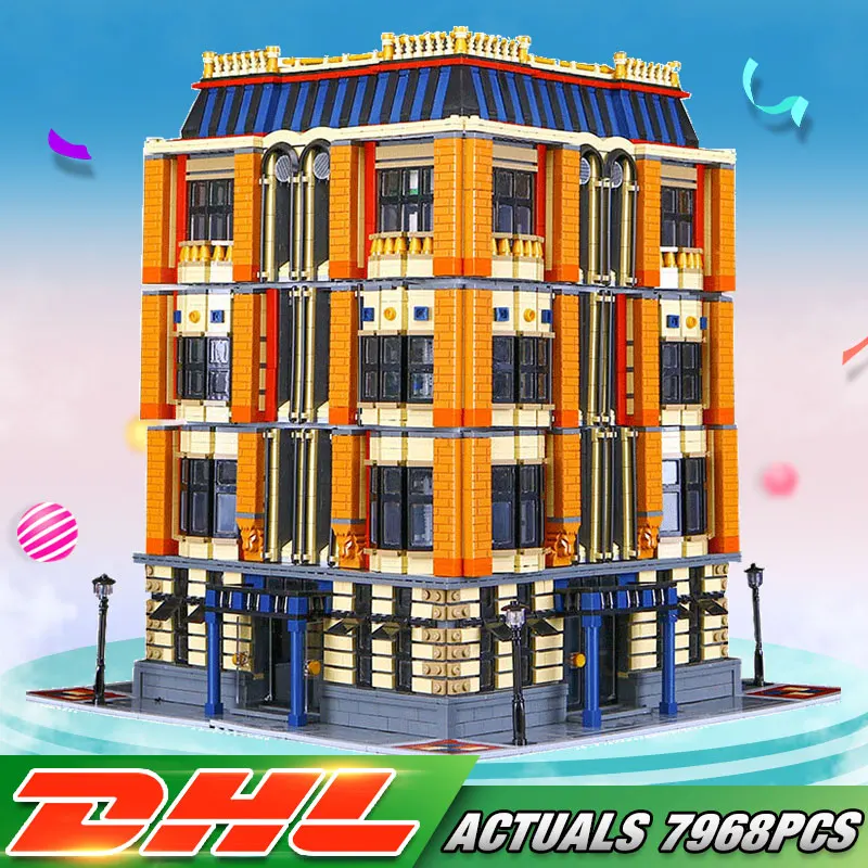

DHL shipping New 7968Pcs Genuine MOC Series The Apple University Set Building Blocks Bricks Educational Children Toys