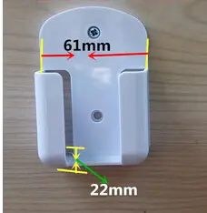 A/C дистанционного управления пластиковый держатель для отель или общественном месте внутренний размер 61 х 22 мм белый или серый цвет