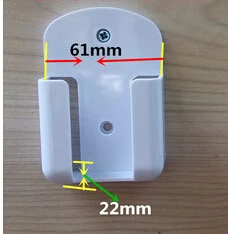 

A/C remote control plastic holder for hotel or public place inner size 61X22mm white or grey color