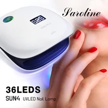 Saroline Art лампа Сушилка для ногтей инструмент для маникюра сухая машина для всех отверждения Гель-лак для ногтей 48 Вт УФ-лампа для геля Светодиодная лампа для ногтей ледяные лампы