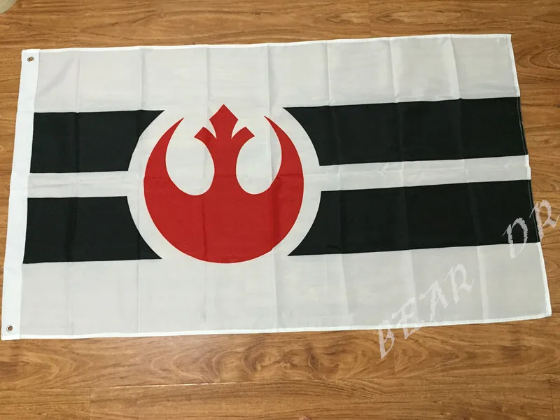 90x150cm Star Wars Rebel Alliance Flag 3x5ft 100D Polyester Free