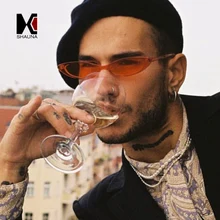 SHAUNA популярные женские солнцезащитные очки маленькие кошачьи Модные мужские оранжевые очки UV400