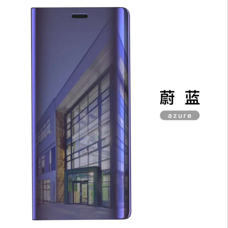 Xiaom Mirror Smart View Case Xiaomi Redmi 5 Plus 6A Note7 5 4X 6 Pro Flip Leather Stand Case Xiaomi 9 Max3 F1 Mi 8 Lite Cover