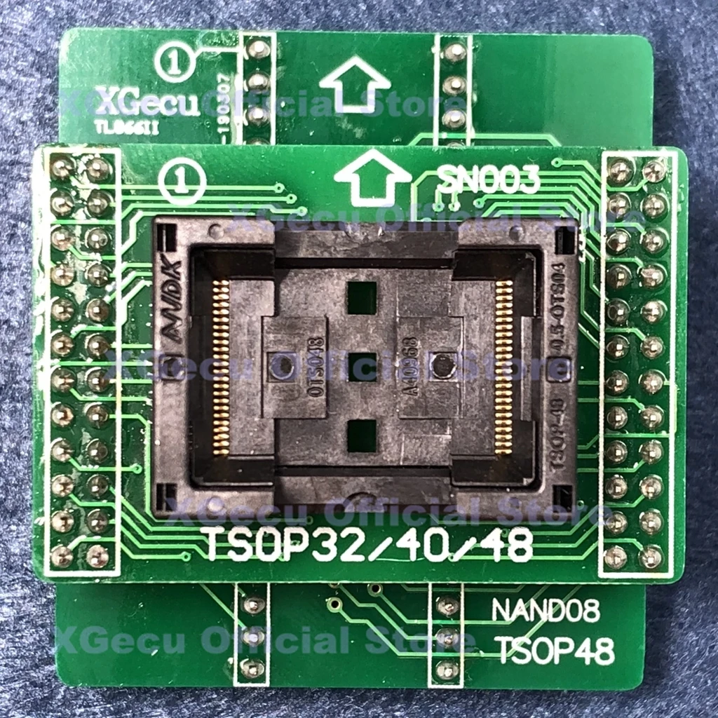 ANDK TSOP48 NAND адаптер/адаптер IC Разъем только для TL866II плюс программист для флеш-чипов NAND