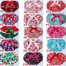 Красивые кружевные трусы детские штаны с цветочным принтом, трусики, футболки для девочек ясельного возраста нижнее белье с бантом, подгузники