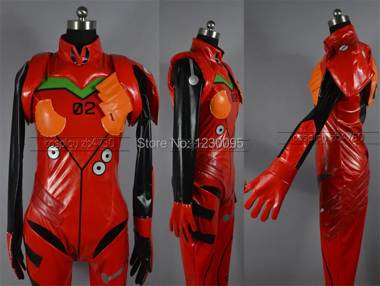 Костюм для косплея Neon Genesis Evangelion EVA Soryu Asuka Langley полный комплект|cosplay costume|asuka langleycosplay