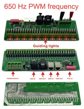 

30CHANNEL/ 30CH EASY DMX LED controller DMX decoder&driver RGB led controller