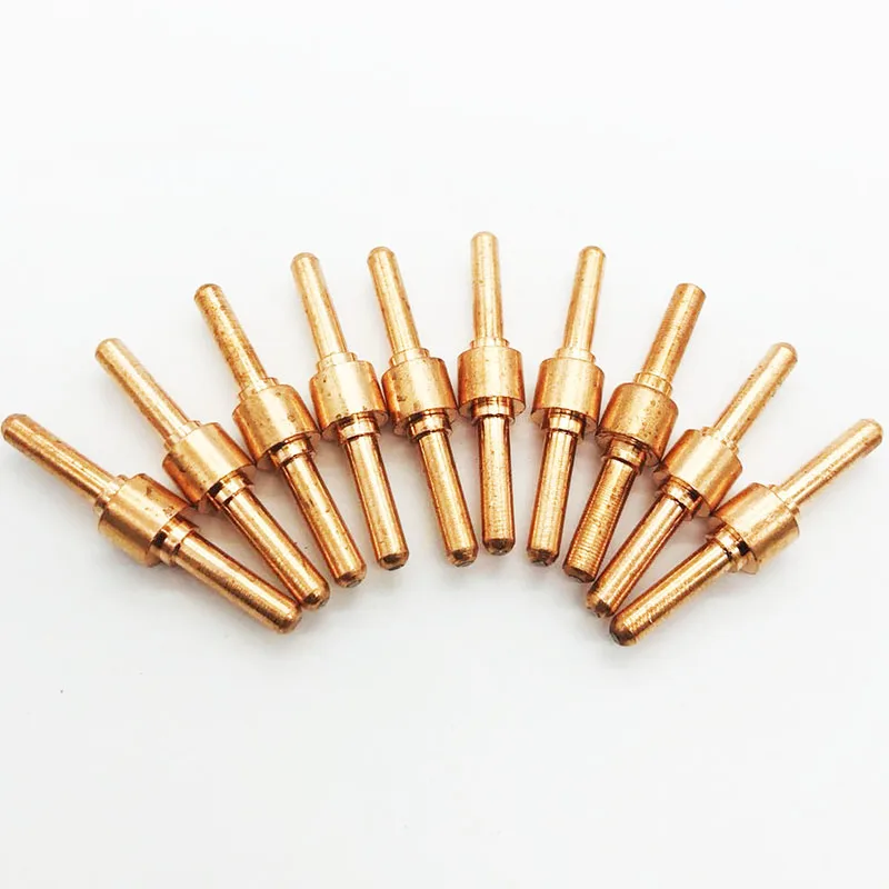 Ceramic + Metal Air Plasma Cutting Cutter Consumables Extended TIP Nozzles Electrode For PT31 LG40 Torch CUT-50D 60Pcs/Set Ceramic + Metal Air Plasma Cutting Cutter Consumables Extended TIP Nozzles Electrode For PT31 LG40 Torch CUT-50D 60Pcs/Set