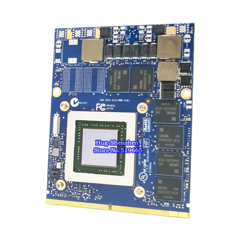 GTX 970M Graphics Card N16E-GT-A1 6GB GDDR5 for DELL Alienware HP with X-Bracket